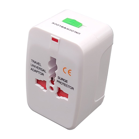 Adattatore universale da viaggio MKC Europa – Regno Unito – USA bianca 492519362