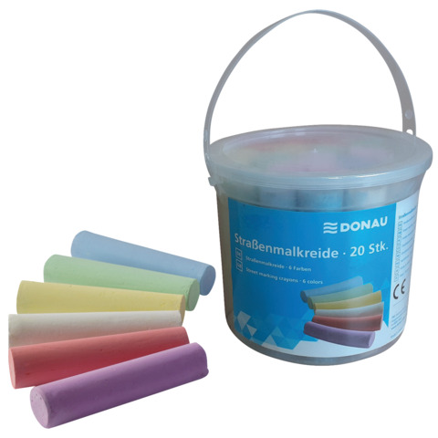 Gessetti Donau in scatola da 20 pezzi – colori assortiti – 330166