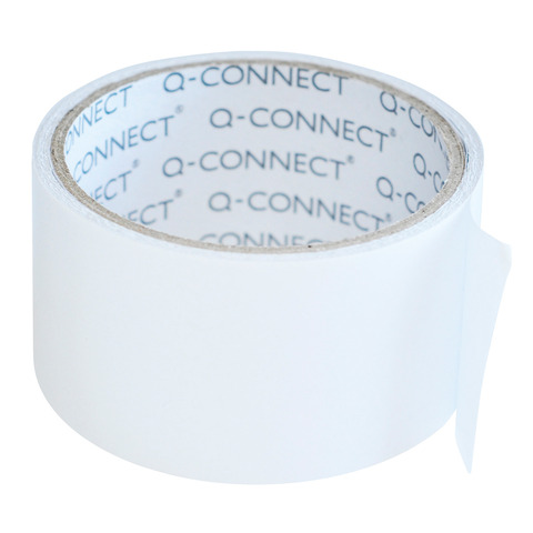Nastro biadesivo 90 μm Q-Connect – conf. 6 pezzi – 50 mm x 5 m KF17474