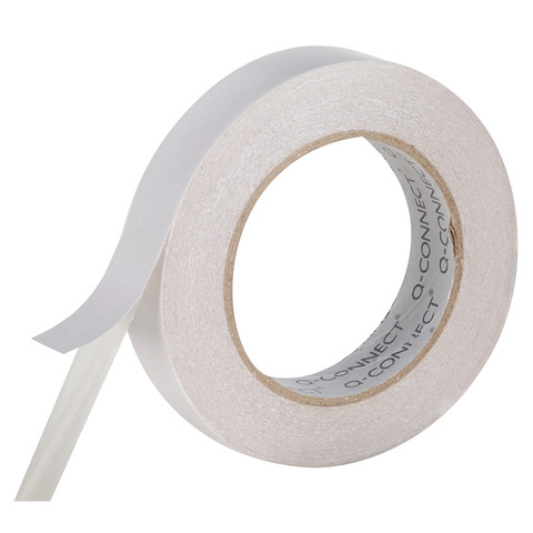 Nastro biadesivo in foam Q-Connect – conf. 8 pezzi – 12 mm x 5 m KF17477