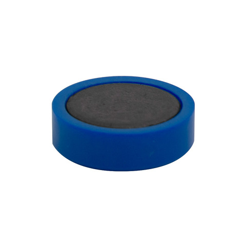 Magneti per lavagne bianche 25 mm Q-Connect blu – conf 10 pz – KF02640