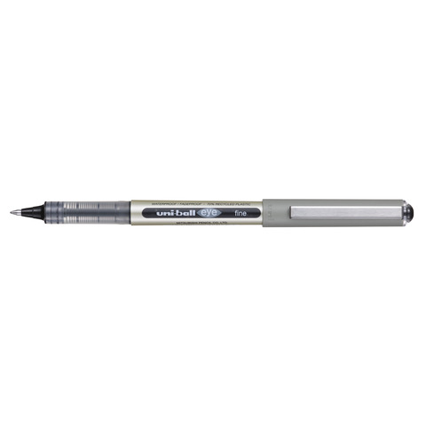 Penna gel con cappuccio Uni-Ball Eye 0,7 mm nero M UB157E N