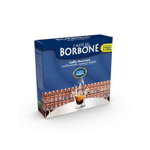 Caffè macinato Caffè Borbone macinato red – miscela nobile – 2 buste da 250 g – GRMACINATORED8X500GR