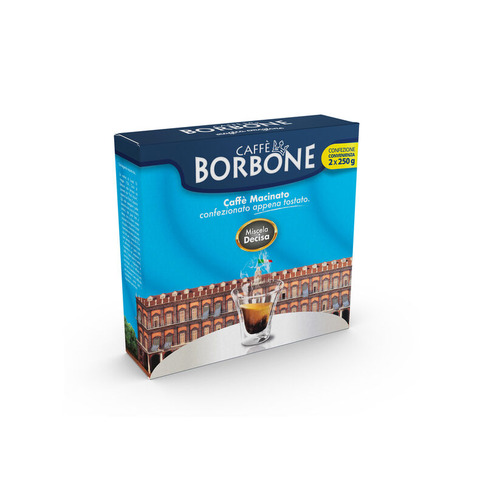 Caffè macinato Caffè Borbone palazzo red – miscela decisa – 2 buste da 250 g – GRPALAZZORED8X500GR