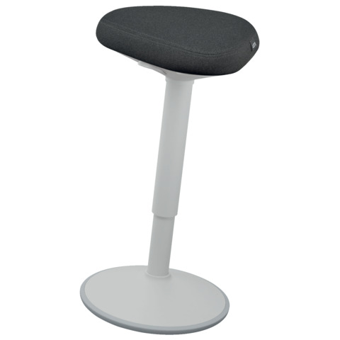 Sgabello Active Comfort in piedi ergonomico Leitz Ergo grigio chiaro – 370x610x377 mm – 65450085