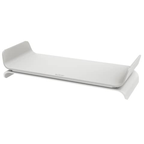 Supporto per monitor regolabile a 2 altezze Leitz Ergo grigio chiaro – 209x112x438 mm – 65040085