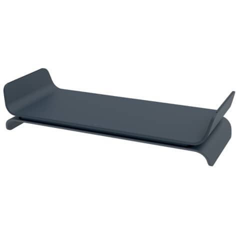Supporto per monitor regolabile a 2 altezze Leitz Ergo grigio scuro – 209x112x438 mm – 65040089