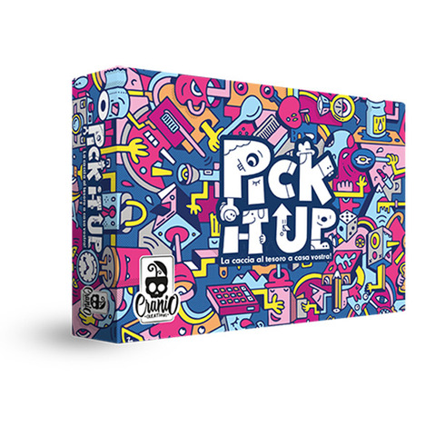 Gioco da tavolo portatile Cranio Creations Pick It Up età 6+ da 2 a 6 giocatori – CC373