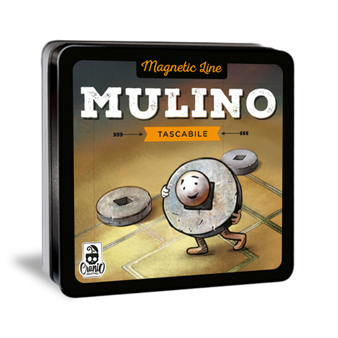 Gioco tascabile Cranio Creations Magnetic Line – Mulino età 6+ 2 giocatori – CC356