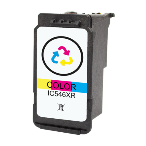 Cartuccia Aster rigenerata Canon CL-546XL – 8288B001 – colori ciano/magenta/giallo – IC546XR