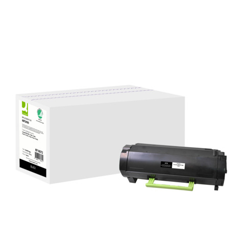 Toner Q-Connect rigenerato Lexmark 602H (60F2H00) nero – KF18572