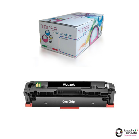 Toner Tech Trade rigenerato HP 415A – W2030A nero – TTPHPW2030A-CHIP
