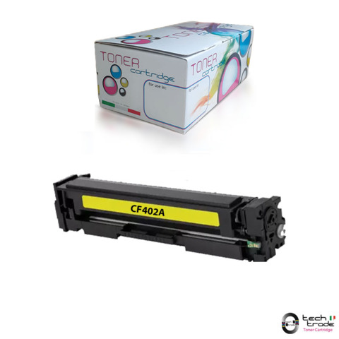 Toner Tech Trade rigenerato HP 201A (CF402A) giallo – TTPHPCF402A