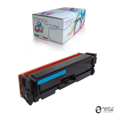 Toner Tech Trade rigenerato HP CF543X (203X) ciano – TTPHPCF541X