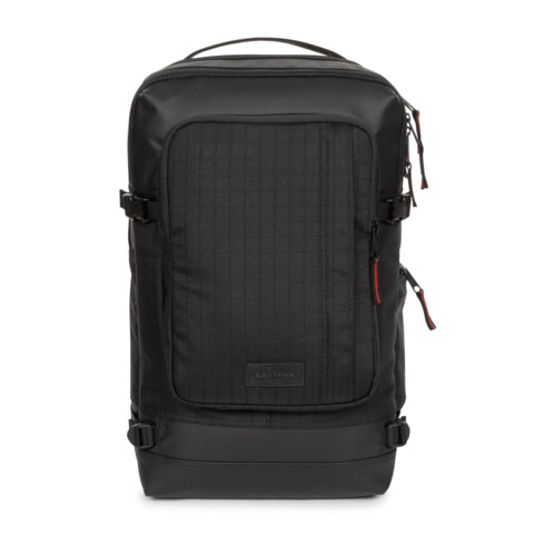 Zaino grande con portabottiglie e tasca per laptop Eastpak Tecum 22 L Rip Black – EK92D9S3