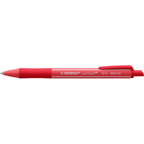 Penna a sfera a scatto Stabilo Pointball Colorful 0,5 mm ruggine – 6033/3-40