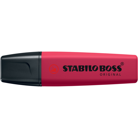 Evidenziatori Stabilo Boss Nature Colors Wildflowers Edition 2-5 mm  – conf. 10 pezzi – borgogna – 70/250