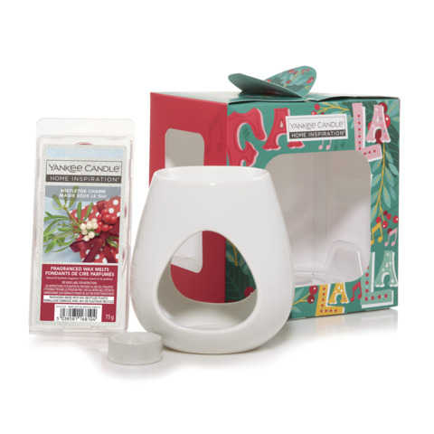 Set bruciatore Yankee Candle per cera da fondere Mistletoe Charm – 2655957E