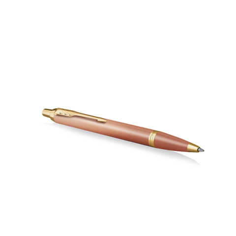 Penna a sfera a scatto Parker IM punta media inchiostro blu Ritual Orange CT – 2203902