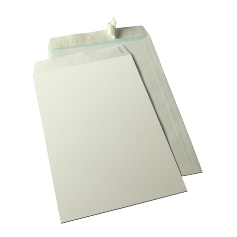 Buste a sacco Blasetti Self con strip 100 g/m² bianco – 25×35,3 cm – conf. 500 pz – 0642