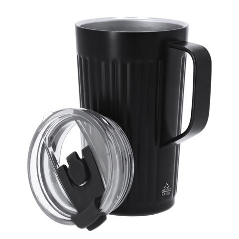 Tazza termica Korplax realizzata in acciaio inossidabile doppia parete 350 ml – 21342
