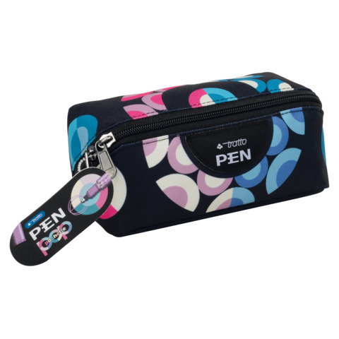 Pochette Tratto Pen Pop in conf. da 12 penne a punta sintetica – rosa/azzurro – F813900