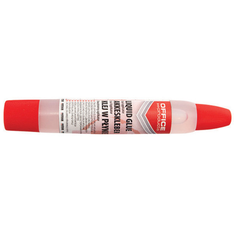 Colla liquida trasparente Office Products con applicatore a doppia punta 43 ml – 18046311-90