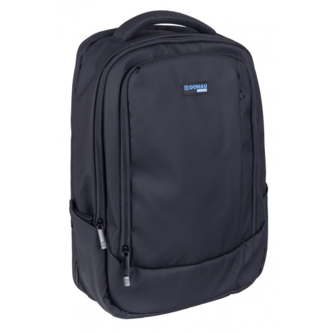 Zaino per laptop Donau Travel modello Berlin – porta USB integrata – fino a 15,6” – 16 L colore nero – 11571241-05