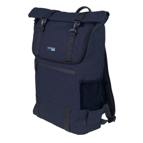 Zaino per laptop Donau Travel modello London – fino a 15,6” – 18 L colore blu navy – 11571141-03