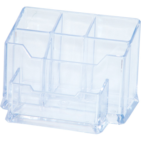 Organizer Donau Classic VII in PS con 4 scomparti – 15,5×10,5×10,1 cm trasparente – 7476001-99