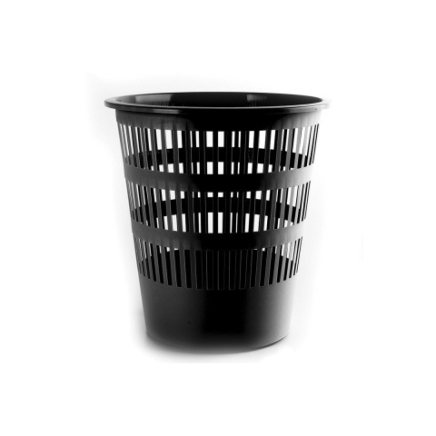 Cestino gettacarte Donau 12 L nero  D307-01