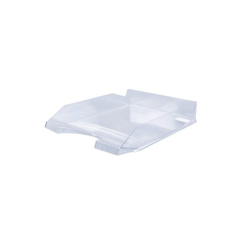Vaschetta portacorrispondenza da scrivania Office Products in PP A4 – trasparente – 18016011-90