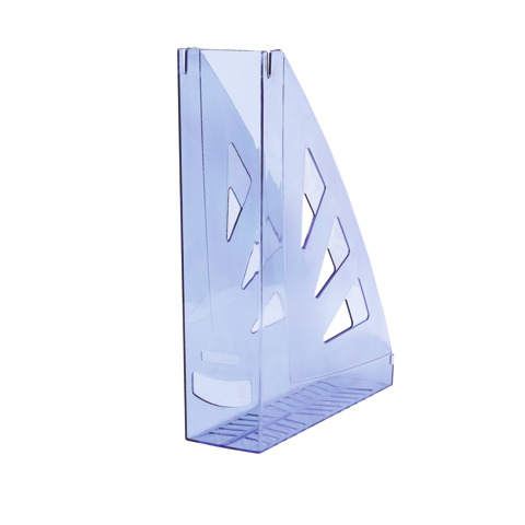 Portariviste in plastica rigida Office Products A4 – trasparente blu 21215511-01