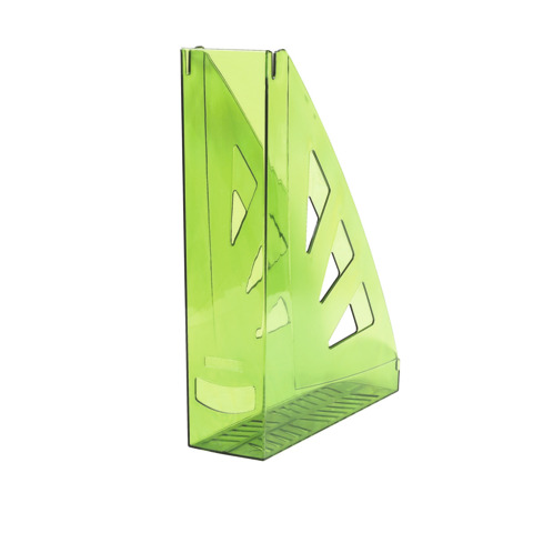 Portariviste in plastica rigida Office Products A4 – trasparente verde 21215511-02