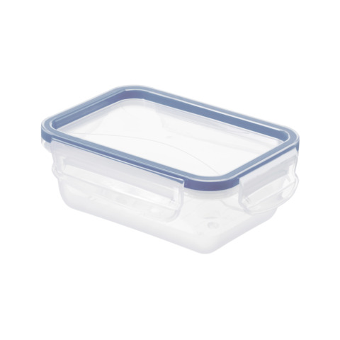 Contenitore frigorifero Rotho Clic&Lock blu orizzonte chiusura ermetica salva-aromi 500 ml – F711622