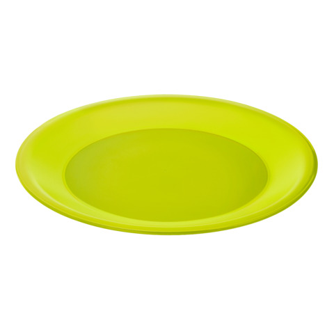 Piatti piani Rotho Caruba lime in PP Ø 26 cm – conf. 10 pz – F717057
