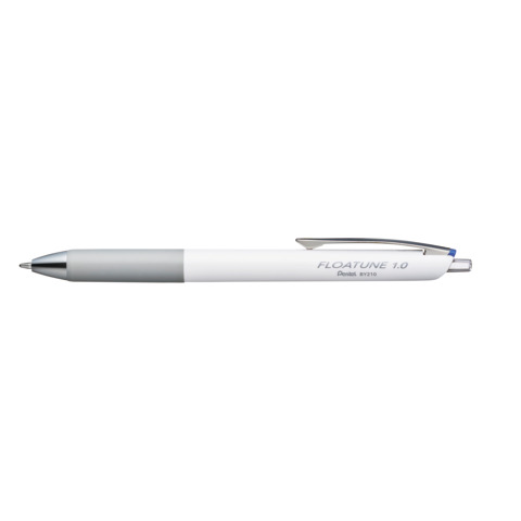 Penna roller a scatto Pentel Floatune punta media 1 mm blu – BY210-CX