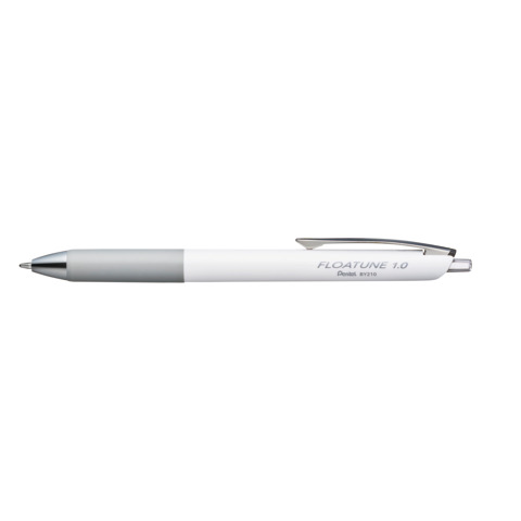 Penna roller a scatto Pentel Floatune punta media 1 mm nero – BY210-AX