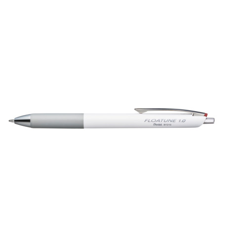 Penna roller a scatto Pentel Floatune punta media 1 mm rosso – BY210-BX