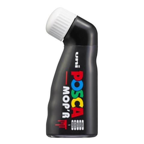 Marcatore a tempera Uni Posca Mop’r punta 3-19 mm bianco M PCM22 BI