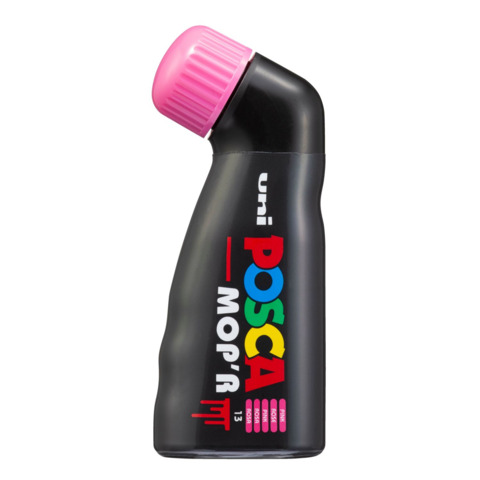 Marcatore a tempera Uni Posca Mop’r punta 3-19 mm rosa M PCM22 RA