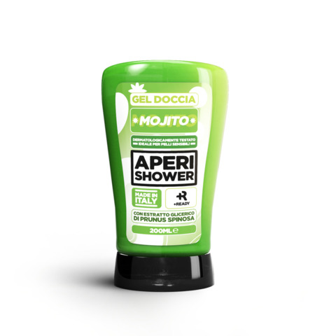 Gel doccia bagnoschiuma +Ready Aperishower 200 ml Mojito PY0008