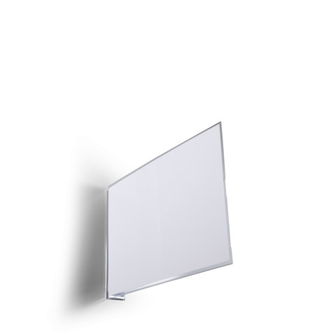 Cartello da corsia a bandiera magnetico A5 orizzontale trasparente Durable – conf. 10 pz – 1873-19