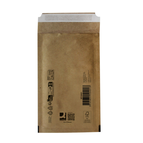 Buste imbottite per spedizioni Q-Connect avana 2/B – conf. 10 pz – 120×215 mm KF10421