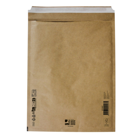 Buste imbottite per spedizioni Q-Connect avana 8/H – conf. 10 pz – 270×360 mm KF10427