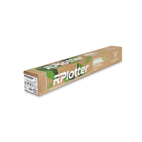 Rotolo plotter RPlotter in carta Navigator 91,4 mm x 50 m – foro 50 mm 90 g/m² – RP91P19NV
