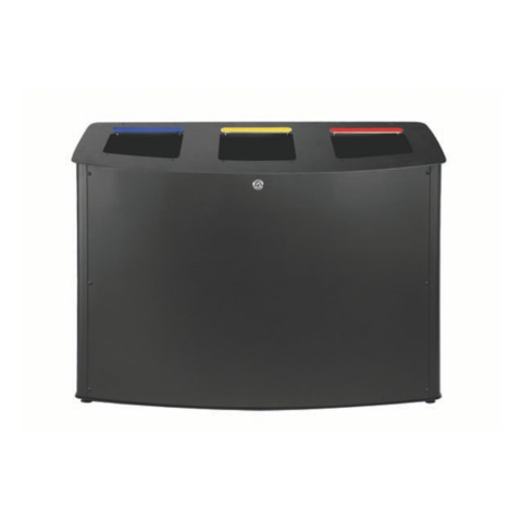 Cestino per la raccolta differenziata Medial Rome 3×40 L 965x353x720mm 789340