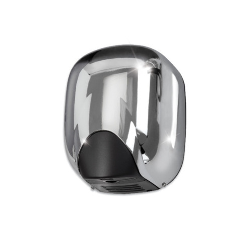 Asciugamani elettrici senza resistenza a cono d’aria Medial Zefiro 221x157x285mm alluminio cromato – 704361