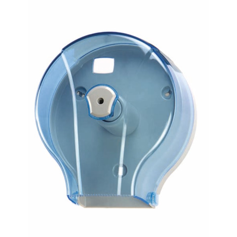 Distributore di carta igienica in rotolo Medial Wave ² 200m blu trasparente 240x130x260mm – 908101
