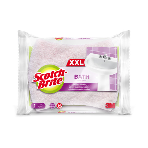 Spugna fibrabianca delicata XXL Scotch-Brite® A31 Bath 135x189x18 mm 7100224838